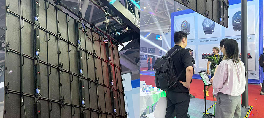 transparent led display