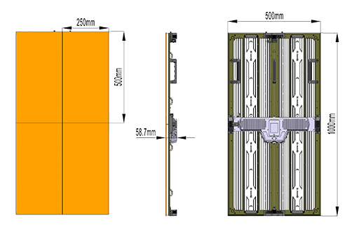 LED video screen